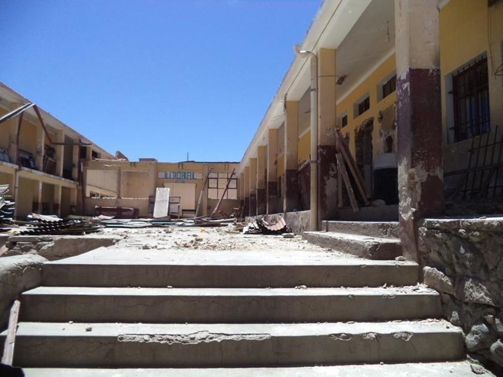 Demolerán la escuela  Litoral para obra nueva