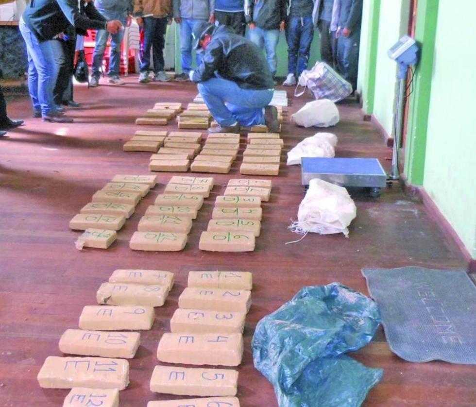 Se incauta droga valuada en más de 58.000 dólares