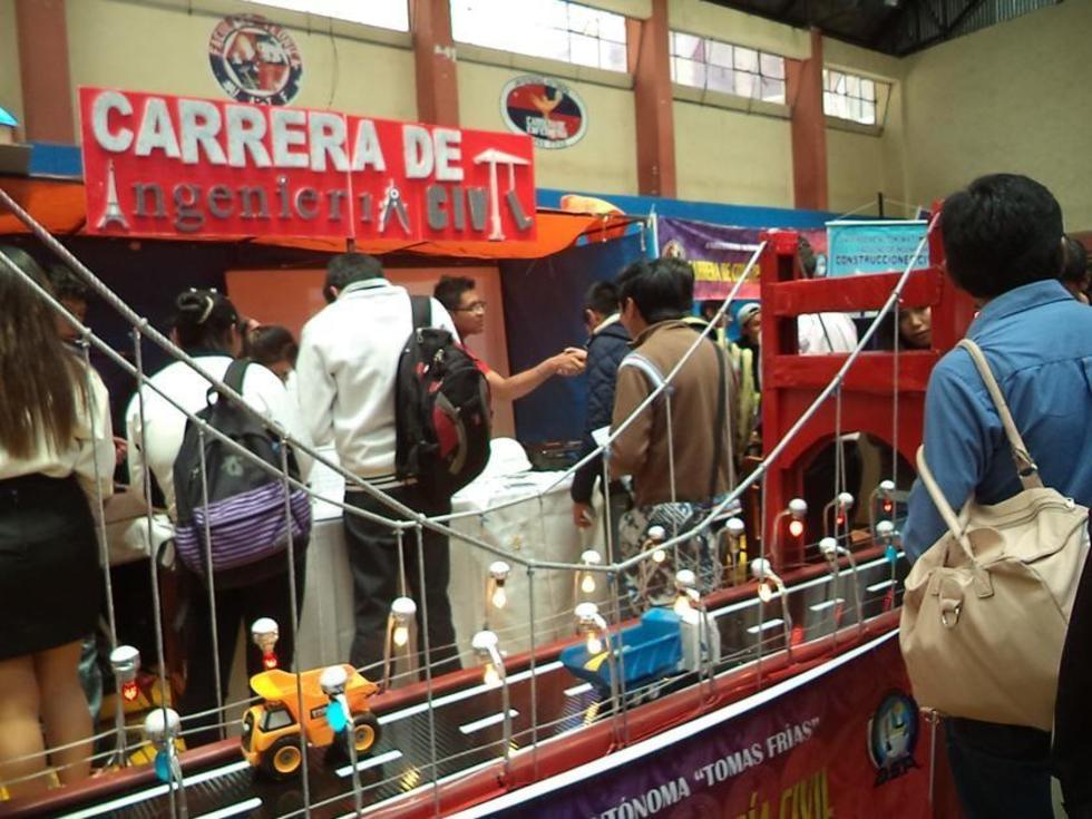 UATF confirma expoferia académica para exponer ventajas de las carreras