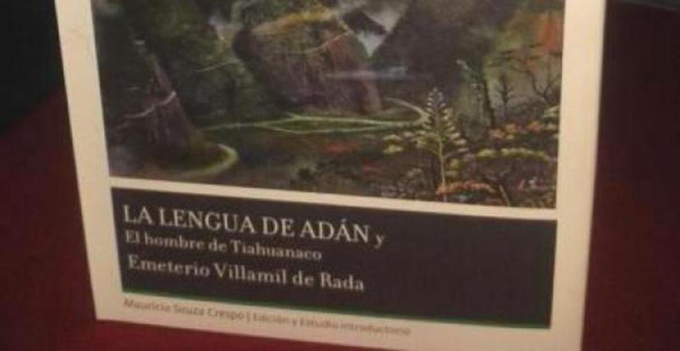 Sale el libro reeditado de Emeterio Villamil