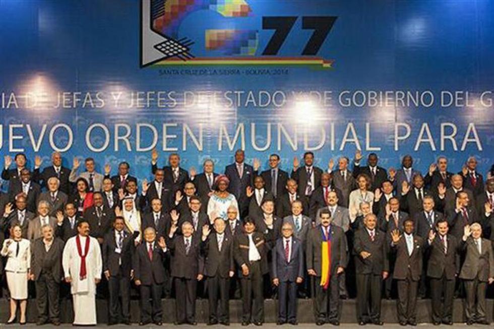 Destinaron Bs 37 MM para organizar la cumbre G77