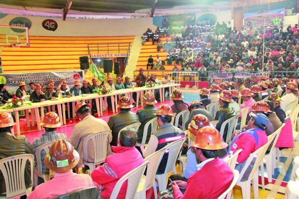 Cooperativistas mineros elegirán nueva directiva en su congreso orgánico 