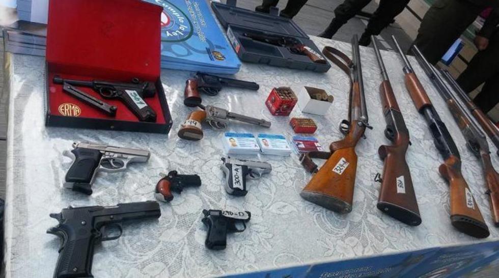 Amplían por segunda vez el registro de armas en el país