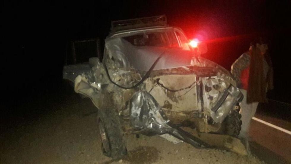 Tres componentes de una familia mueren en accidente