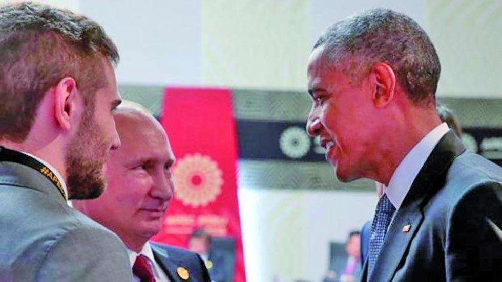 Obama y Putin dialogan brevemente sobre Ucrania y Siria 