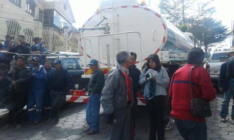 Mejoran la distribución de agua con dos cisternas más