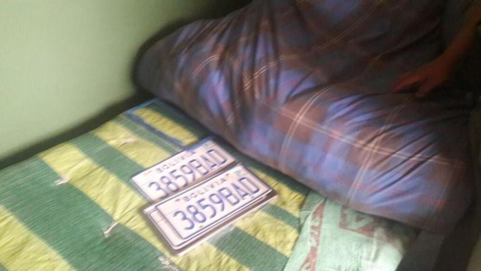 Diprove recupera placas robadas de vehículos en operativo