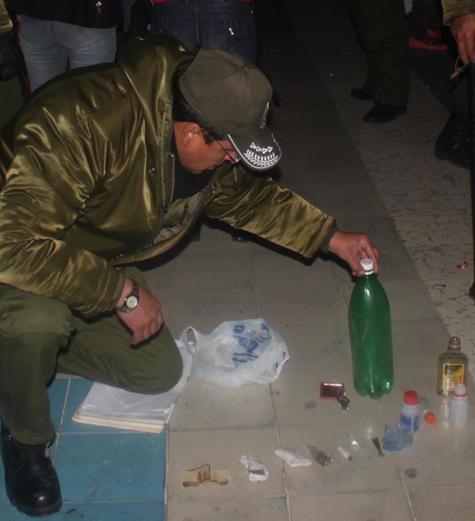 Los policías recuperan espacios públicos