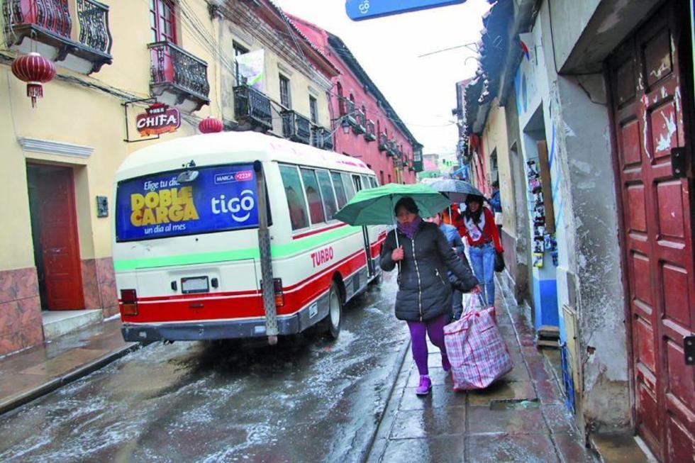 Granizada trae tranquilidad a gente de la Villa Imperial
