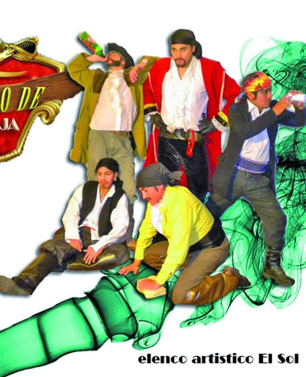 Elenco artístico "El Sol" de  Potosí actúa en Santa Cruz
