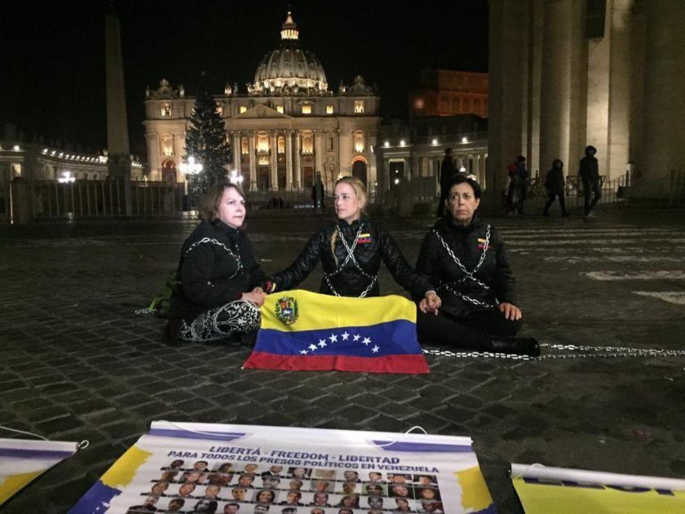 Venezuela: políticos presos se declaran en huelga de hambre 