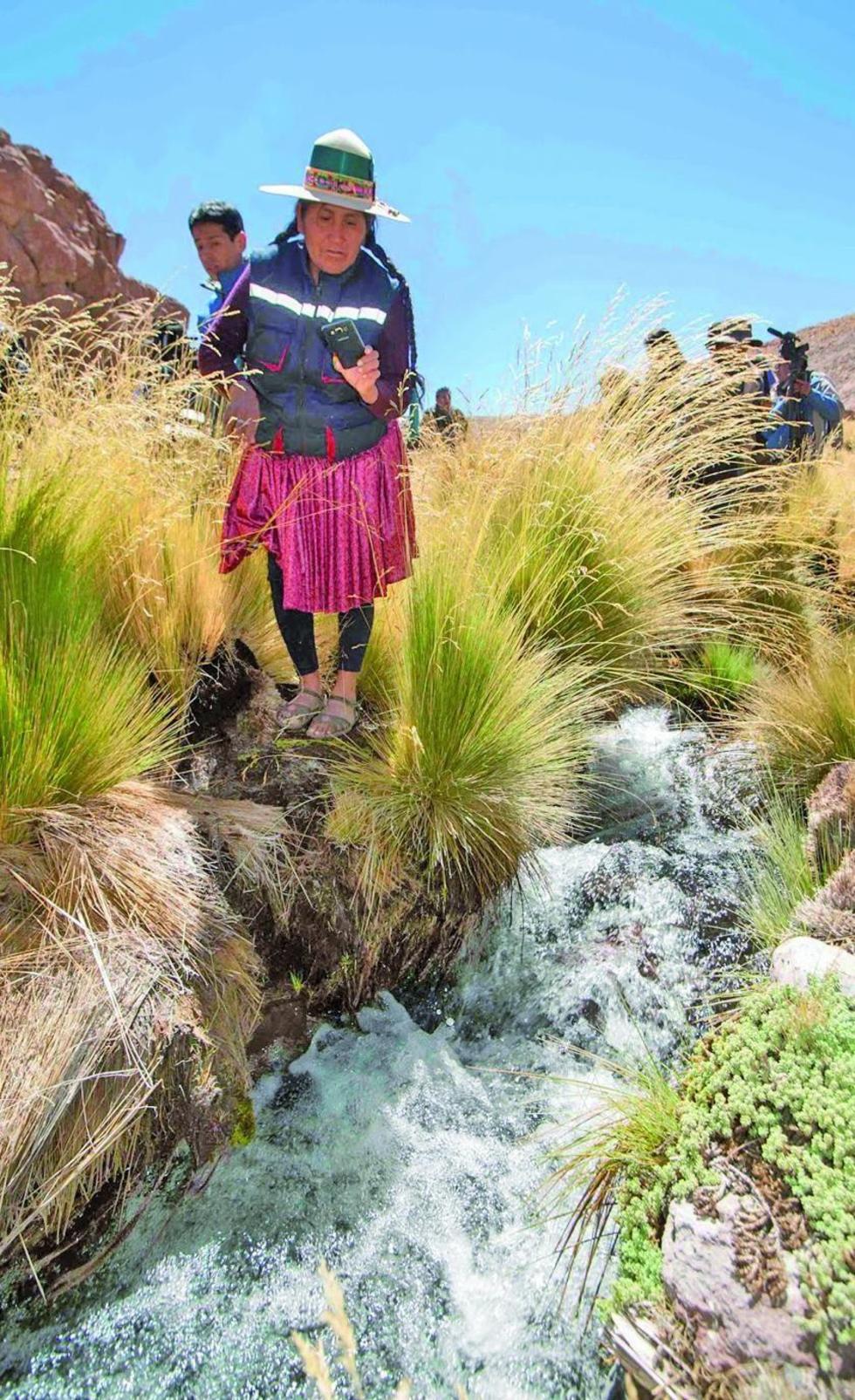 Advierten disminución de las aguas del Silala