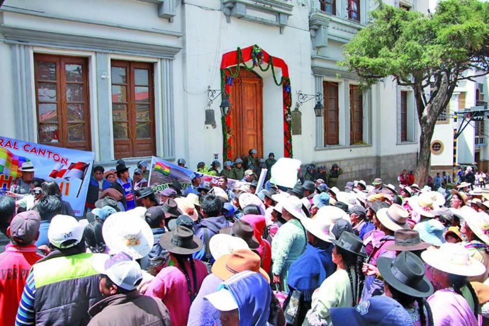 Comunarios piden que inicien consenso para construir subalcaldía