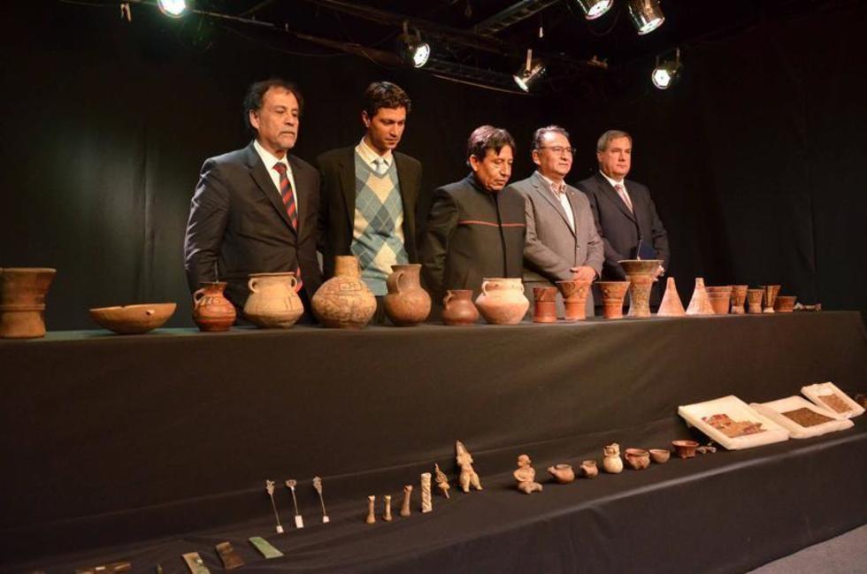 Se restituyen 55 piezas antiguas
