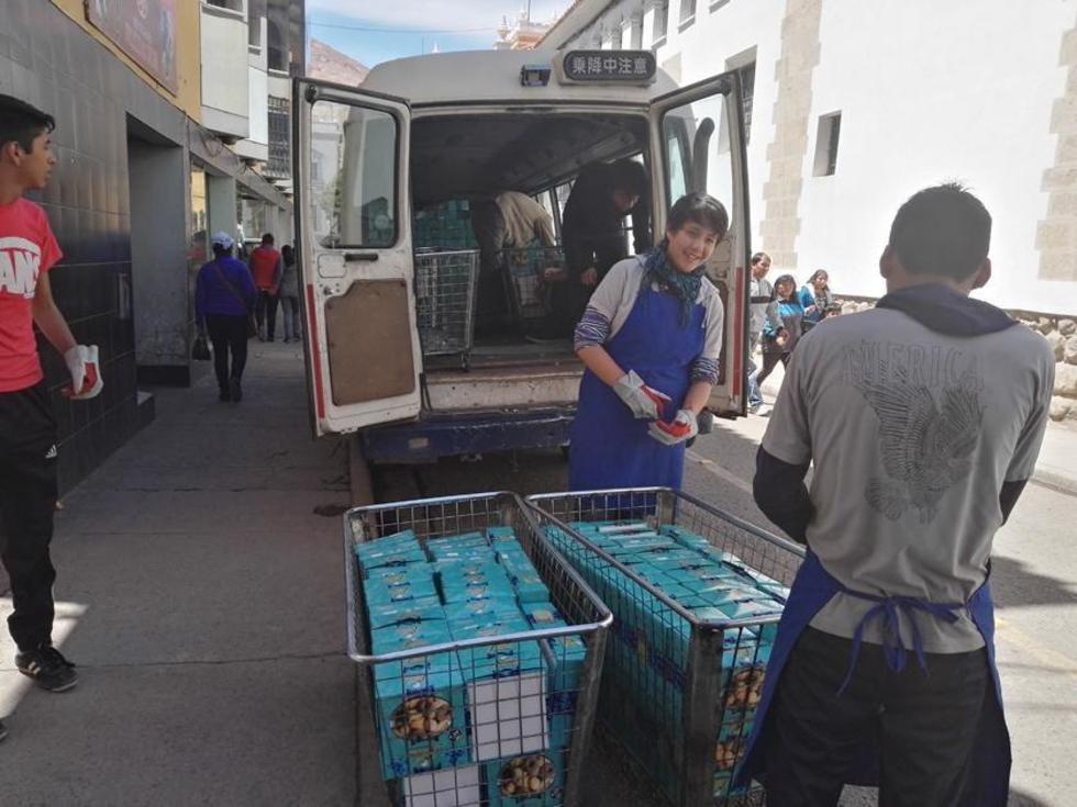 Cotap acumula productos para su canastón navideño