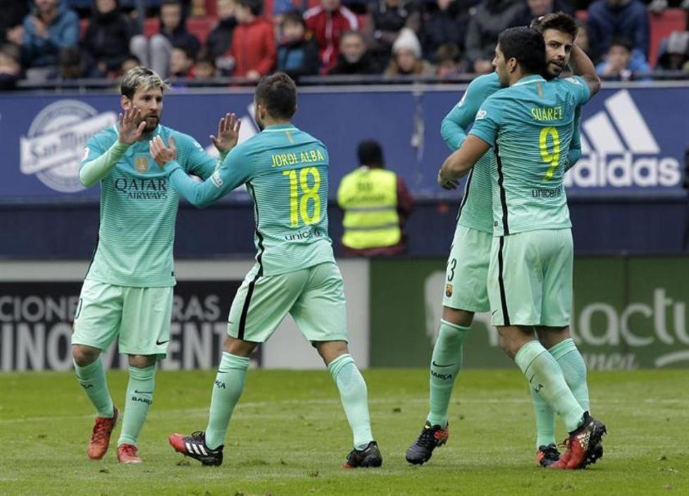 Barcelona vence a Osasuna