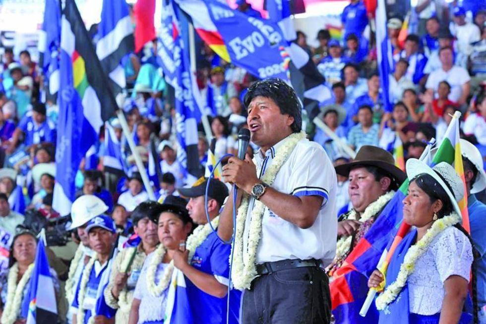 Proclaman a Evo candidato 2019 y buscan la vía para habilitarlo