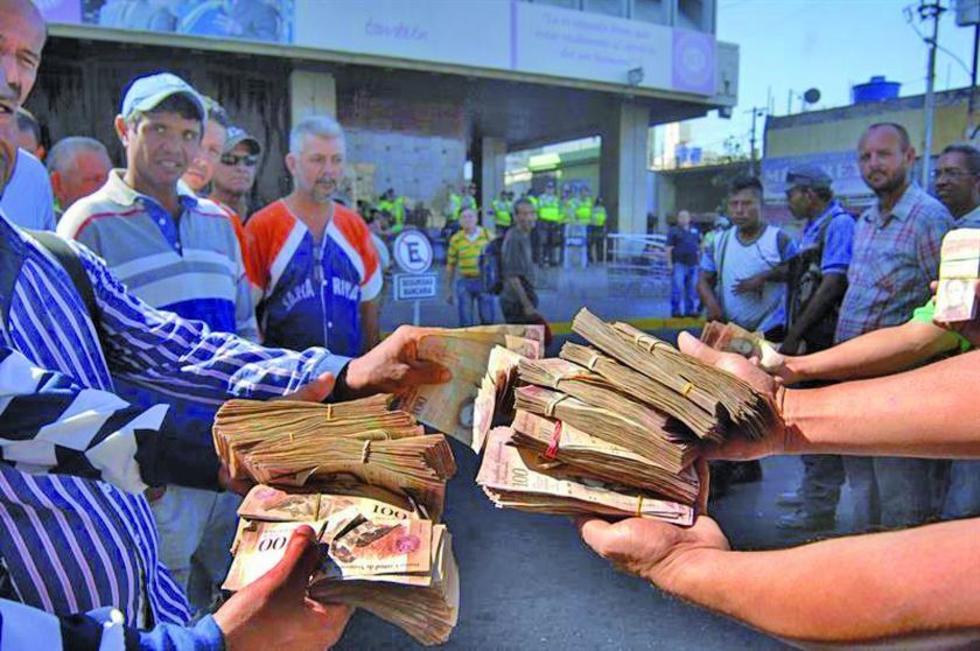 Venezuela vive en crisis por la falta de dinero
