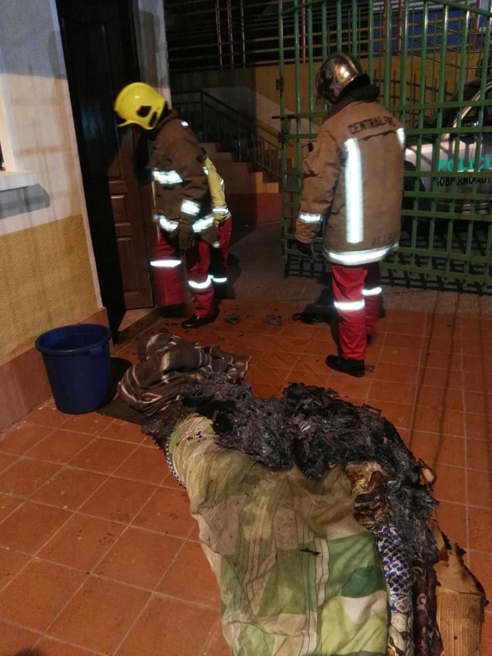 Reportan 2 incendios pero sin victimas personales 