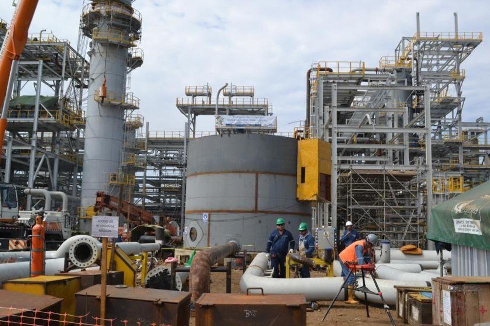 La Planta de urea tiene un avance del 97 por ciento