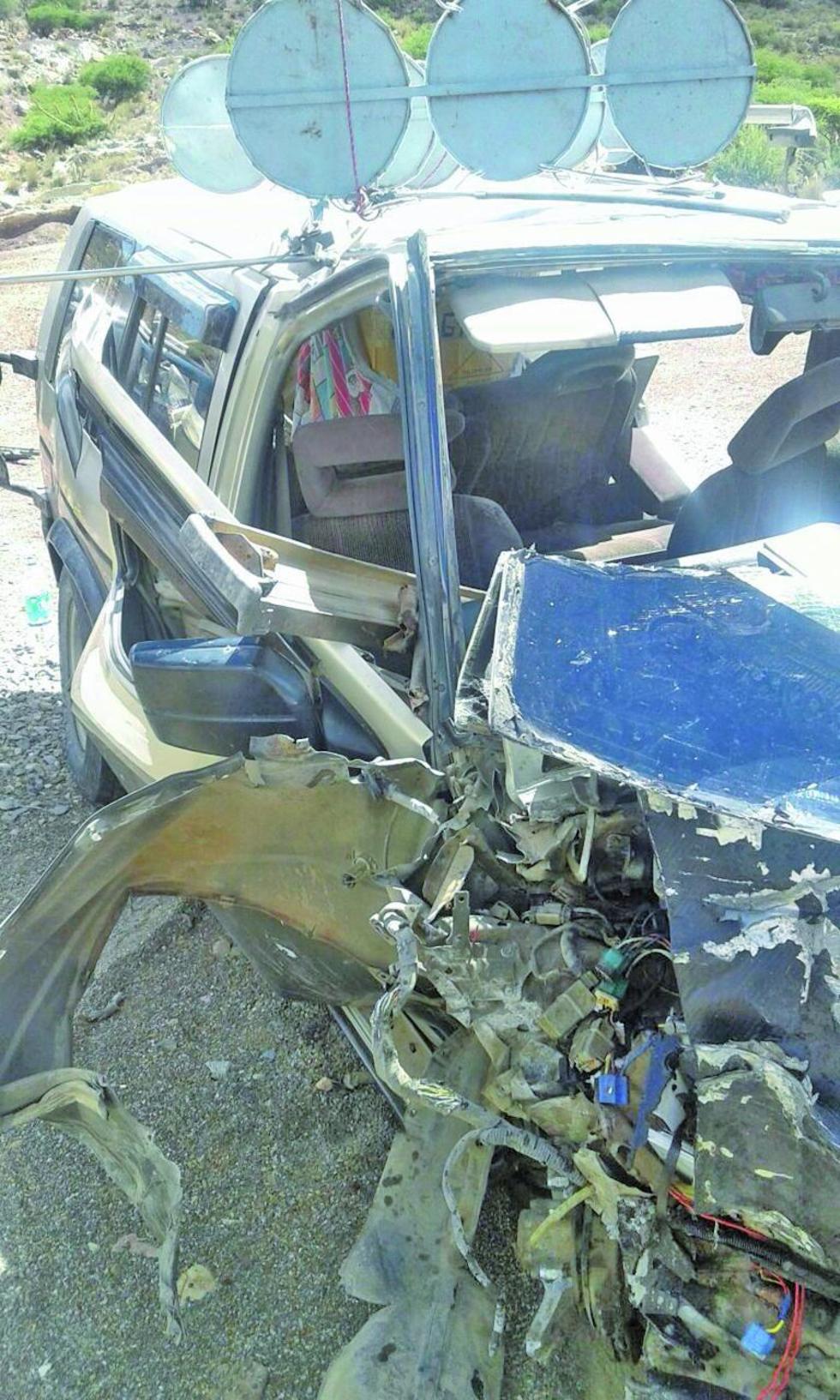 Un accidente vial provoca tres personas lesionadas 