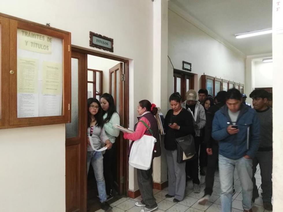 Receso de la UATF es por dos semanas