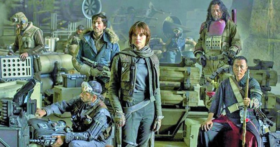 Rogue One celebra Navidad de líder en cines de EE.UU.