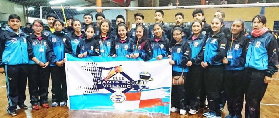 Santa Rosa sube al podio en el torneo de voleibol 