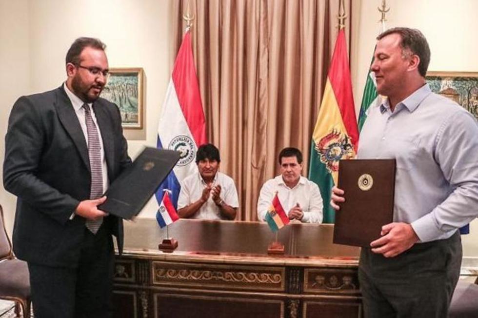 Bolivia y Paraguay acuerdan plan para reforzar el tren Bioceánico