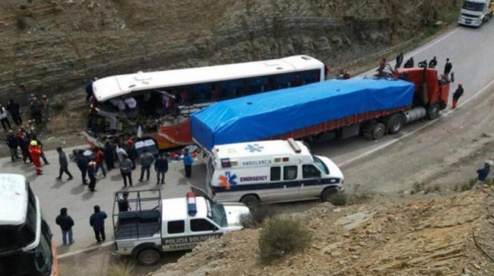 Registran dos muertos tras accidente en vía Cochabamba - Oruro