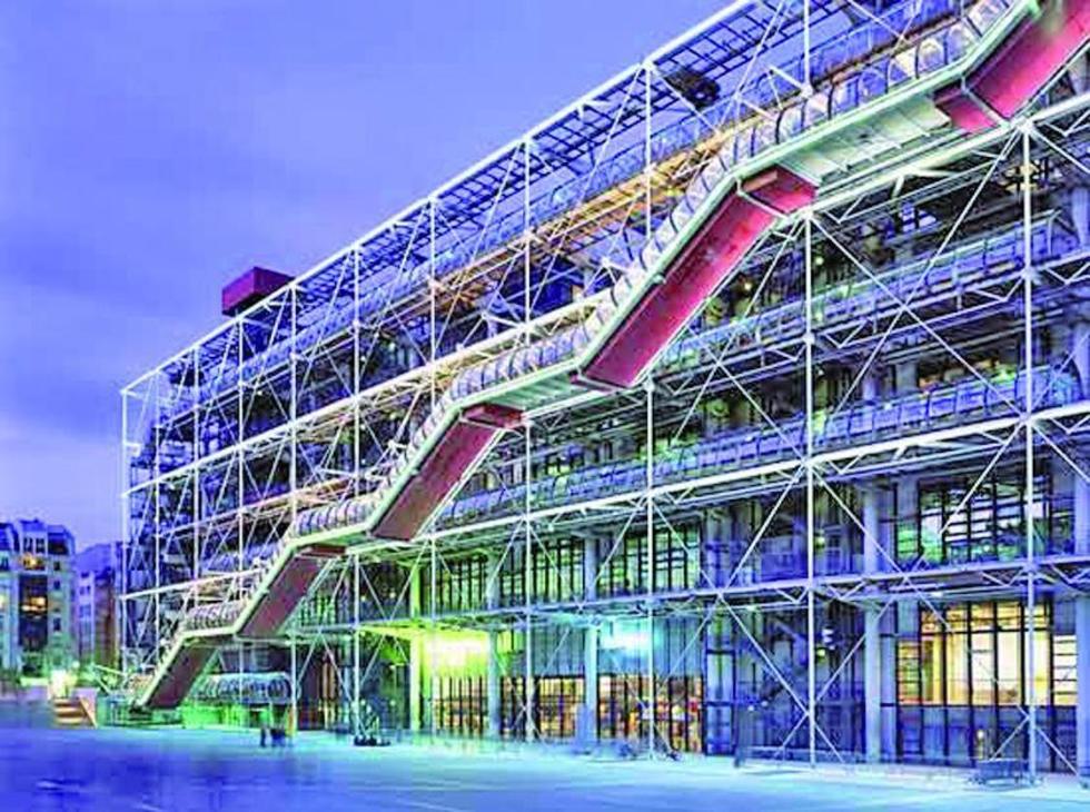 El centro Pompidou supera otra vez número de visitas