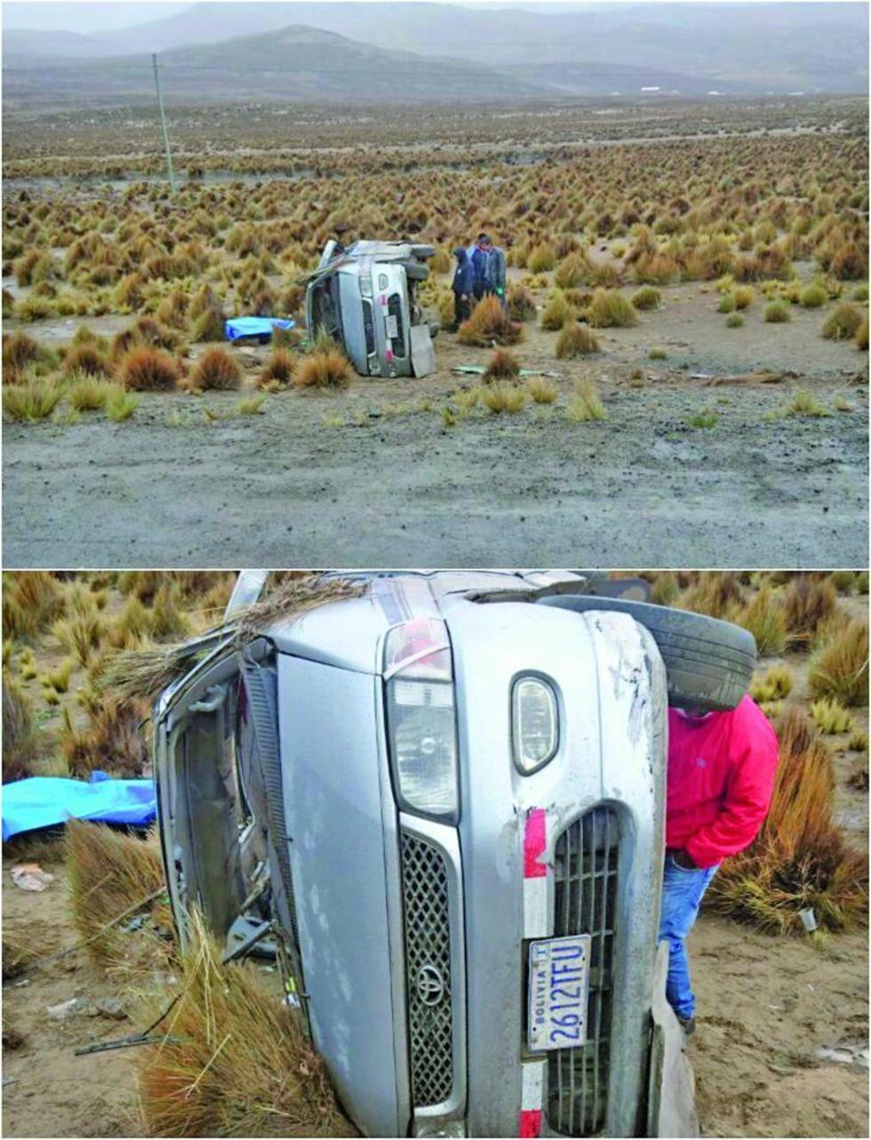 Accidente de un "rapidito" deja seis personas heridas