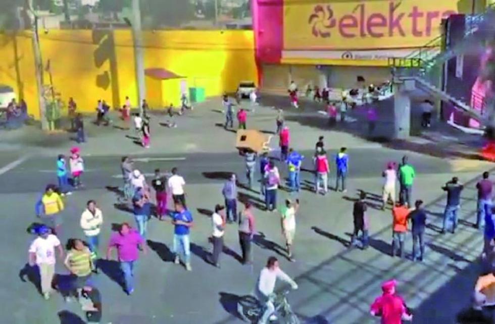 Los saqueos afectan a 250 tiendas en protestas en México