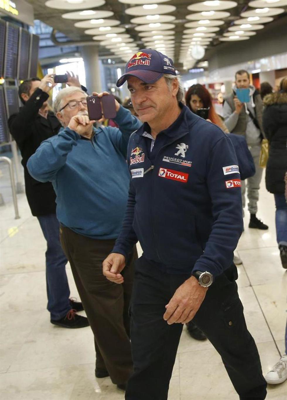 Sainz: “estoy dolorido, pero quería seguir”