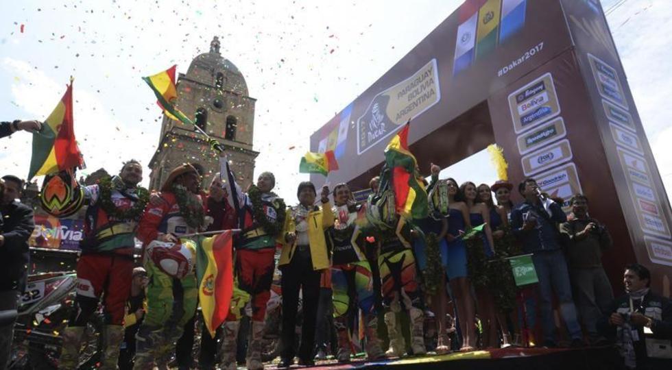 La Paz da la bienvenida al Dakar