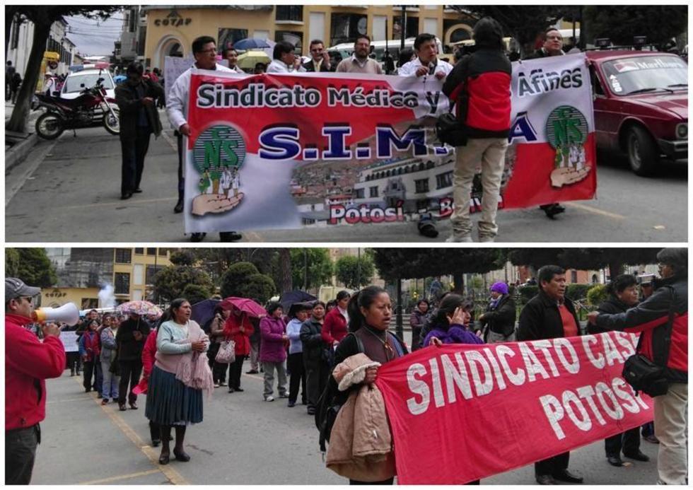 Médicos y trabajadores de la CNS no descartan radicalizar sus protestas