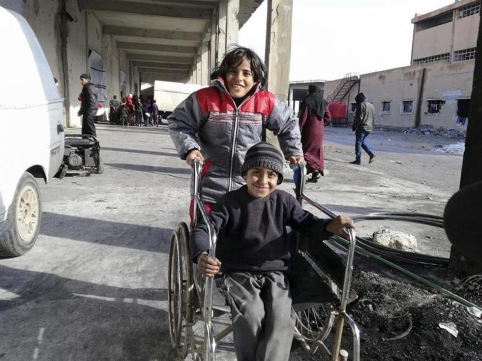 Los mutilados en la guerra siria pretenden recuperar sus vidas