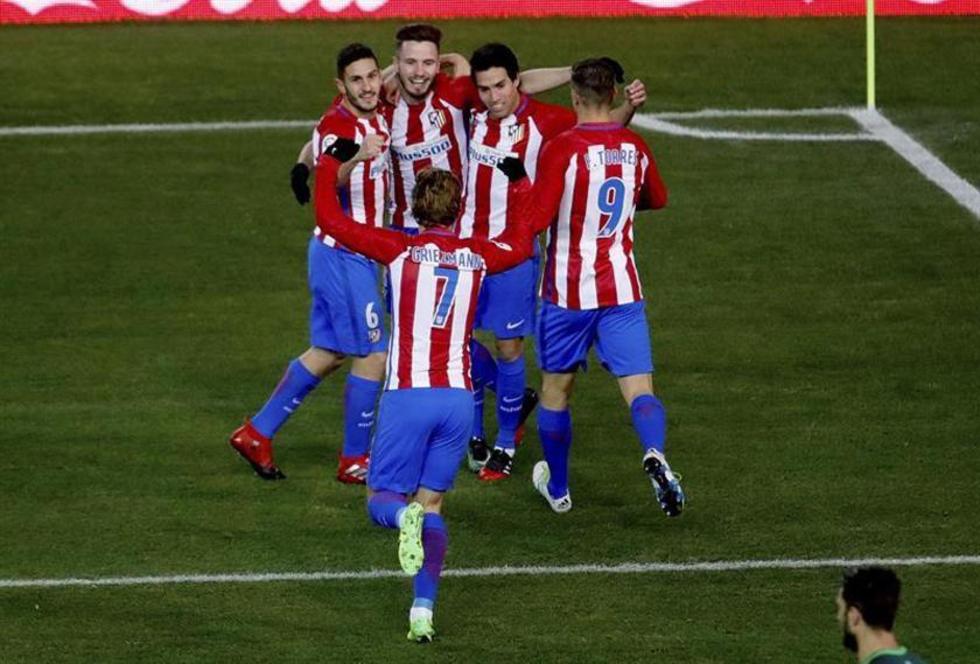 Gaitán evita otra decepción del Atlético