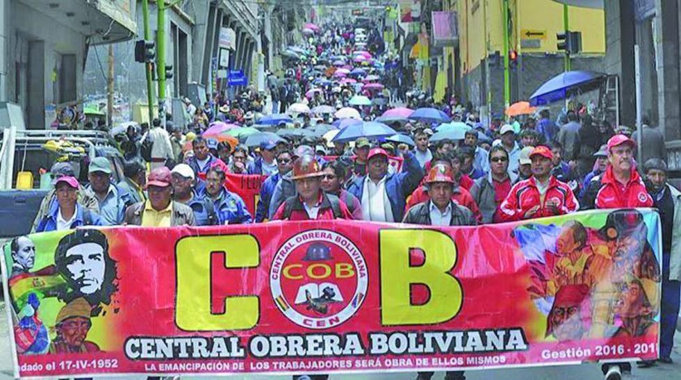 La COB se reúne en Sucre por restitución del preaviso
