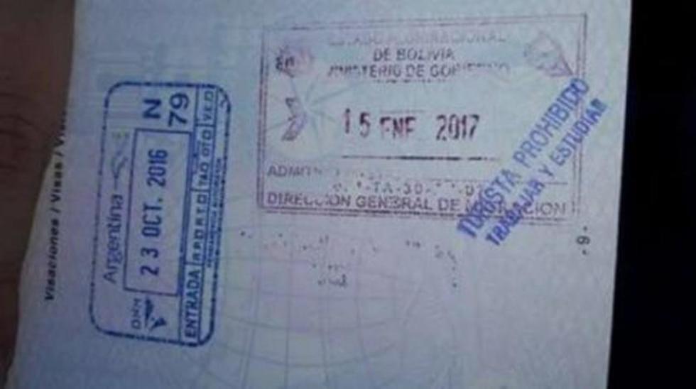 Dirección de Migración ordena la destrucción de sello para turistas