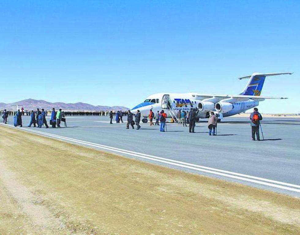 Evo: en Potosí no hay terreno para edificar aeropuerto