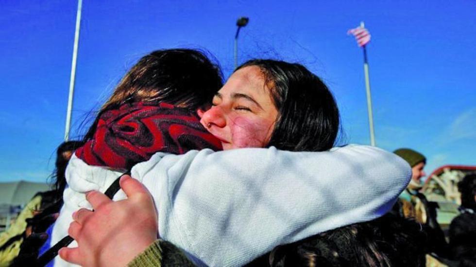 Miles de familias se reúnen en la frontera México - EUA