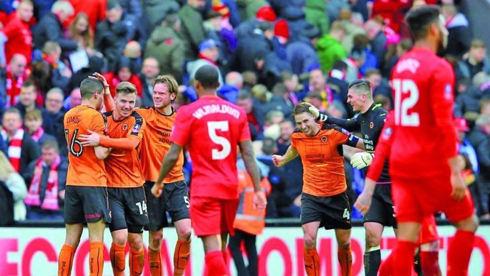 Liverpool es eliminado por un equipo de segunda división