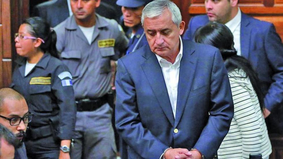 Aplazan audiencia del juicio a un expresidente de Guatemala
