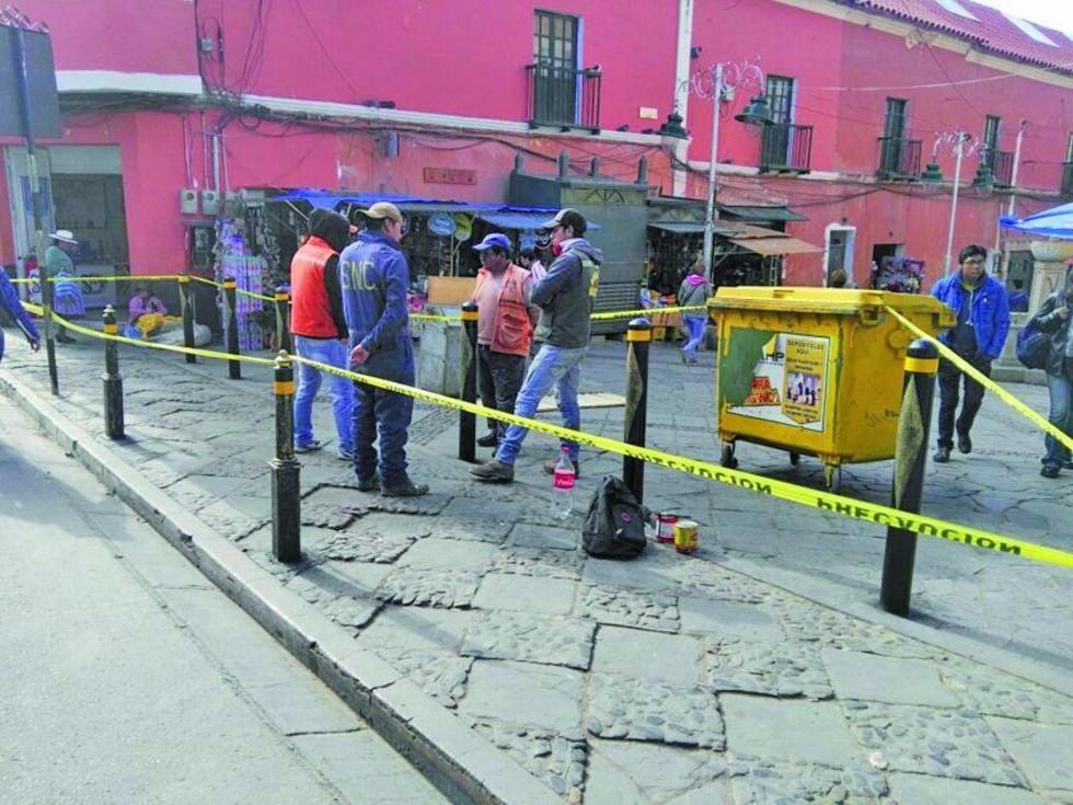 Elaboran mejoras en la zona central de la ciudad de Potosí