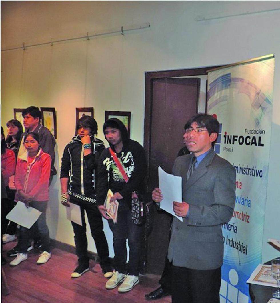 Infocal efectúa exposición y concurso de dibujo y pintura