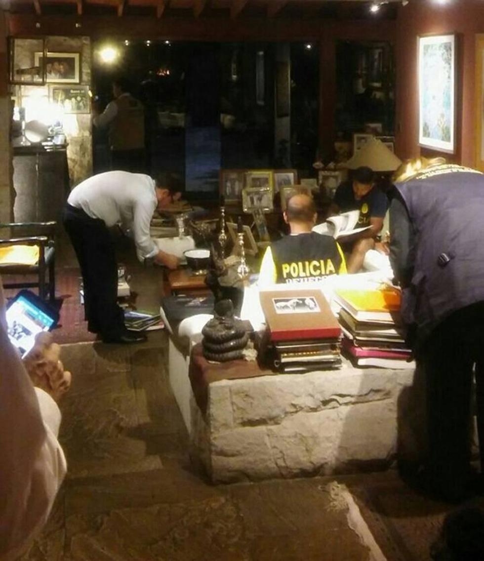 Fiscalía allana casa de expresidente Toledo por presuntas coimas