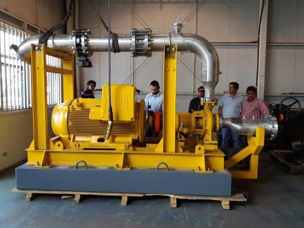 Alistan traslado de la bomba que  llevará el agua al tanque Millner