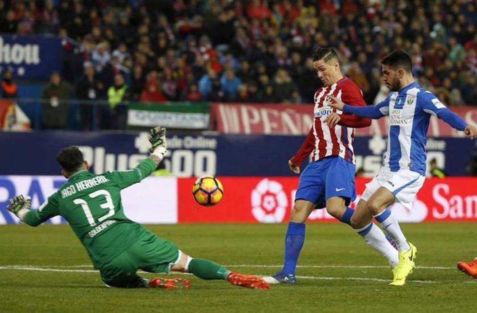 Fernando Torres le da la victoria a Atlético de Madrid 