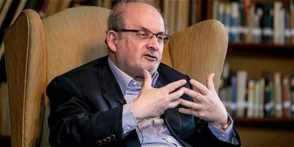 Rushdie sacará novela del mundo de Obama y Trump